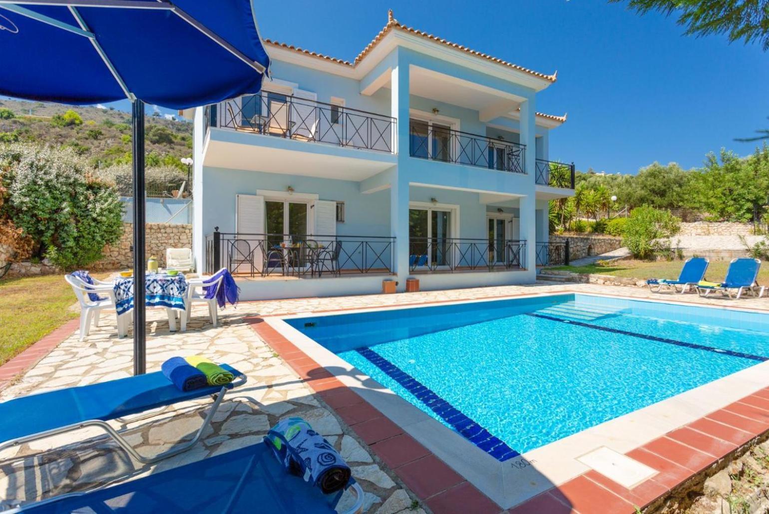 Skala Villa Blue Spathion Экстерьер фото